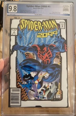 Spider-Man 2099 #1 - PGX 9.8 Not CGC - 2nd Print Toy Biz Variant Marvel Comics - Image 1 of 4