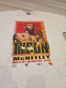 Camiseta vintage de los 90 1995 Mike Tyson Vs McNeely MGM Grand Las Vegas Deadstock XL - Imagen 1 de 6