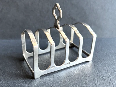 ***** Estante para tostadas de plata de ley con sello ADIE BROS ***** 50 g Foto 1 de 4