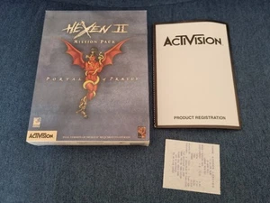 Caja Grande Original para PC Juego Hexen II 2 Mission Pack Portal of Praevus SIN JUEGO - Imagen 1 de 2