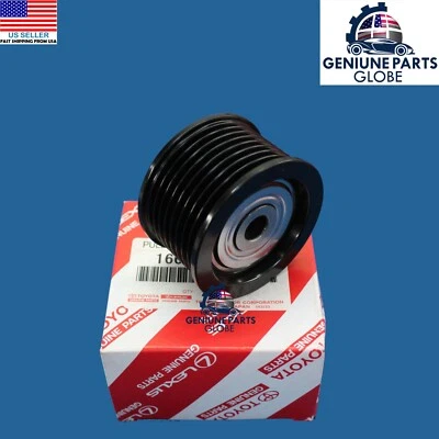 GENUINE TOYOTA SEQUOIA TUNDRA GX460 LX570 V8 ACCESSORY IDLER PULLEY 16603-38012 - Image 1 of 3