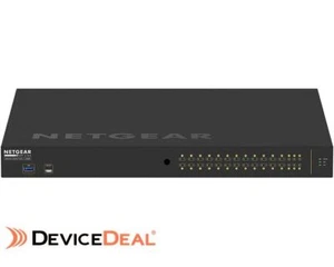 NETGEAR AV Line M4250-26G4F-PoE++ 24x1G Ultra90 PoE++ 802.3bt 1,440W 2x1G and 4x - Bild 1 von 2