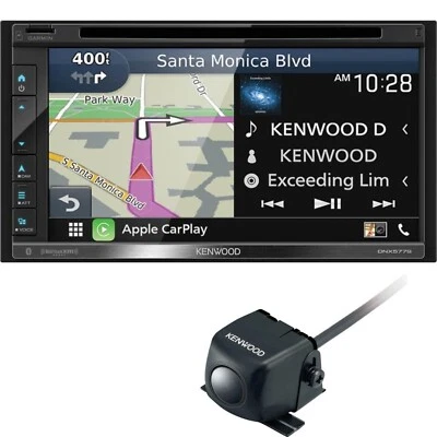 Kenwood DNX577S Navigation receiver + CMOS130 Backup Camera - Image 1 of 2