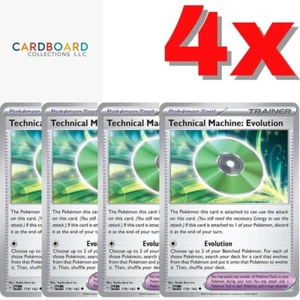 4 x Technical Machine: Evolution 178/182- SV04: Paradox Rift (PAR)- Playset - Picture 1 of 1