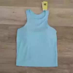 NWT All in Motion Women's Everyday Soft Padded Tank Top Blue Size XL - Picture 1 of 7