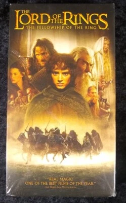 The Lord of the Rings: The Fellowship of the Ring VHS Tape - NIP SEALED - Image 1 of 4