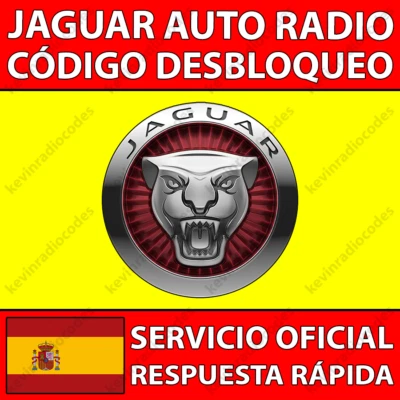 ✅JAGUAR RADIO CODIGO DESBLOQUEO XF XJ XK S-TYPE X-TYPE PARA TODOS LOS MODELOS✅ - Imagen 1 de 4