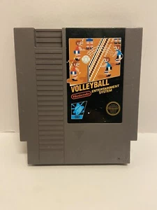 Volleyball Nintendo Entertainment System NES Authentic 5 Screw Game TESTED AS52 - Imagen 1 de 5