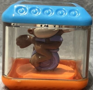 Vintage Fisher Price Peek A Boo Interactive Blocks Circus Tent Show Monkey Tric - Picture 1 of 6