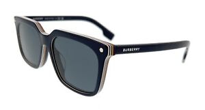 Burberry 0BE4337F 379987 Carnaby Blue Square Sunglasses