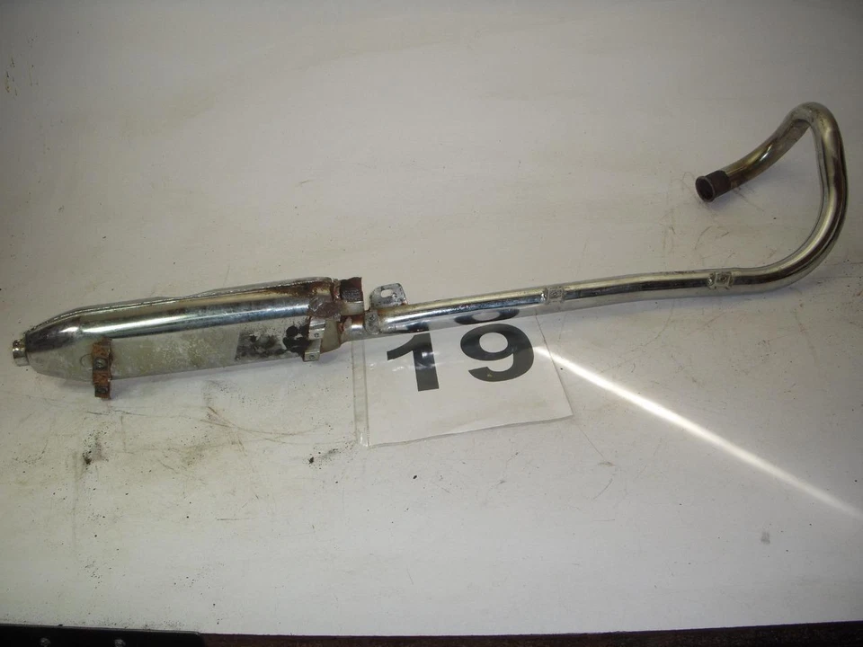 1970-71 CL175 175 SCRAMBLER Honda Exhaust Muffler (hm316) USED X-19 - Imagem 1 de 1