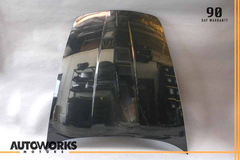 03-13 Maserati Quattroporte M139 capô frontal tampa painel preto fabricante de equipamento original - Imagem 1 de 4