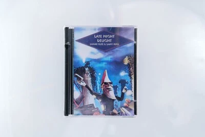 Luxury Elite & Saint Pepsi - LATE NIGHT DELIGHT [VAPORWAVE MiniDisc] SEALED - Image 1 of 4