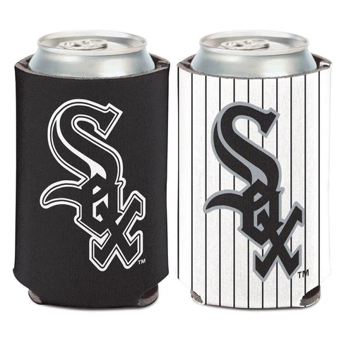 Chicago White Sox 12oz Two Sided Can Cooler [NEW] MLB Coozie Koozie Beer Drink Cover