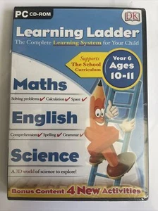 Learning Ladder Year 6 Ages 10-11 PC CD ROM New and Sealed - Picture 1 of 6