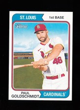 Paul Goldschmidt 2023 Topps Heritage Oversized 1974 Oversized Boxtopper #OB-PG