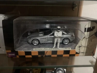 1:43 MERCEDES BENZ McLAREN SLR ARGENTO TOP GEAR MINICHAMPS, Die cast No Ixo - Immagine 1 di 4