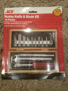 Ace Hobby Knife and Blade Kit 16 Pieces - Picture 1 of 2