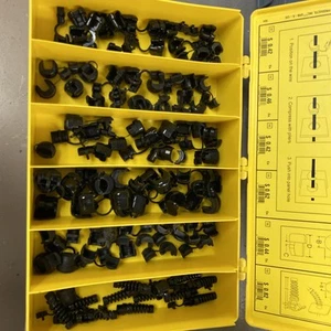 Câble Cordon Fiche Attache Fixe Clip Soulagement Douille 3/4 51/64 1 13/16 1 3/4 - Photo 1/6