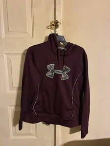 Under Armour Kids' Purple Sweatshirt Size Large - Picture 1 of 2