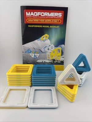 Magformers Mi Primer Mundo de Hielo 29 Piezas Set de Construcción con Libro de Ideas Foto 1 de 4