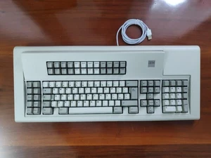 IBM Model M 122 - Bolt Mod - Soarer Converter USB C - Black Label Battleship - Imagen 1 de 8