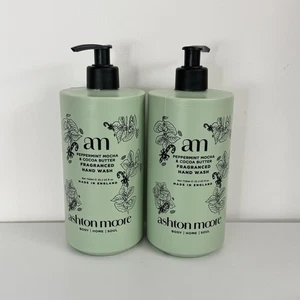 Ashton Moore Peppermint Mocha & Cocoa Butter Hand Wash 750ml x 2 Bottles New - Picture 1 of 5