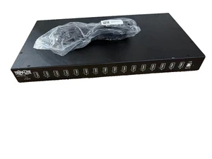 PRE OWNED | Tripp Lite U280-016-RM 16-Port USB Rackmount Charging Station -Black - Picture 1 of 4