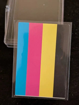 RARE YuGiOh Test Print Card Misprint VINTAGE  - Image 1 of 3