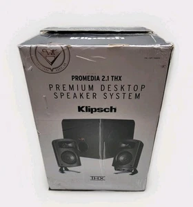 Klipsch ProMedia 2.1 THX Certified Black Computer Premium Desktop Speaker System - Afbeelding 1 van 20