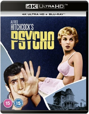 UNIVERSAL PICTURES Psycho (4K UHD Blu-ray) Anthony Perkins Janet Leigh Vera Miles Simon Oakland