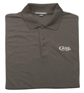 Case xx Logo Premium Cotton/Poly xx-Large Grey Polo Shirt 52502 - Bild 1 von 1