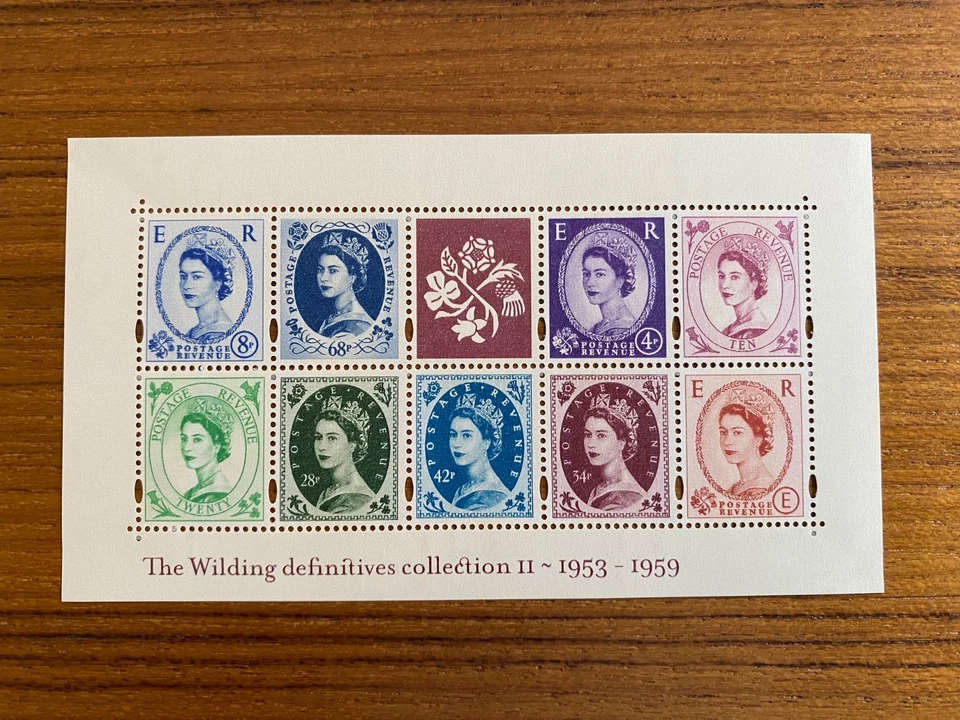 GB Great Britain Stamps - 2003 WILDING DEFINITIVES(2nd Issue) MS2367 of 9 Issues - Image 1 of 1