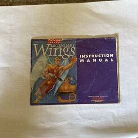 Legendary Wings Nintendo NES Manual Instruction Booklet Authentic