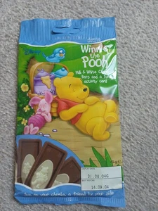 Winnie The Pooh And Friends Chocolate And Activity Card 20yr OLD NOT FOR EATING - Picture 1 of 3