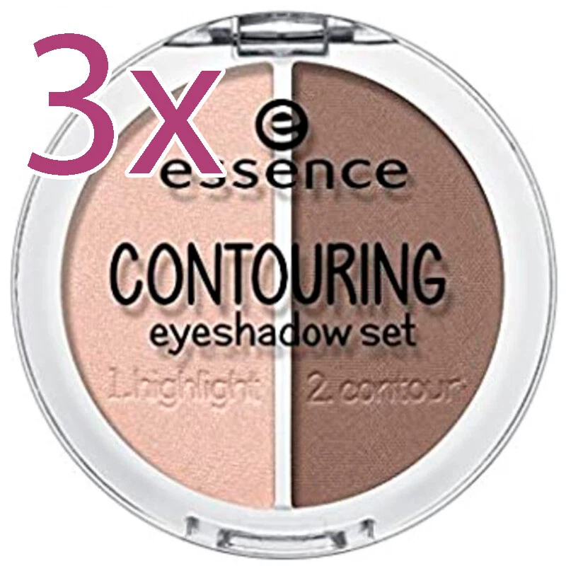 3 Stk. Contouring eyeshadow set essence coffe'n'crem (759382-3) - Bild 1 von 1