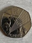 Olympic 50p / volleyball / great condition  / London 2012 games
