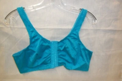 Nuevo sin etiquetas Sujetador Leading Lady Mujer Inalámbrico Gancho Frontal Verde Azulado Talla 38B/C/D Foto 1 de 2
