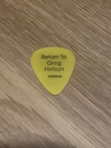 DE COLECCIÓN Greg Hetson circle idiots / mala religión GIRA DE GUITARRA - Imagen 1 de 2