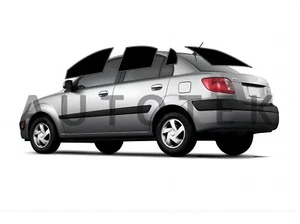 PreCut All Sides Window Film Any Tint Shade % For Kia Rio Sedan 2006-2011 - Picture 1 of 11