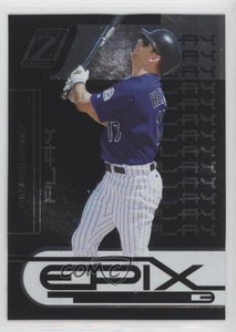 2005 Donruss Zenith Epix Black Play /100 Todd Helton #E-4