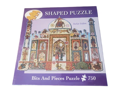 Bits And Pieces Taj Mahal 750 Piece Jigsaw Puzzle Parker Fulton Art New Sealed - Image 1 of 2