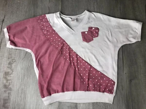 Vintage 80s Shirt G.W. Division of Graff Womens Top Made In USA Size Medium - Picture 1 of 12
