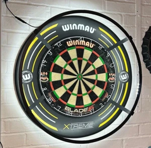 3D Printed Dartboard Lighting Ring Mount With Optional Autodarts Camera Mounts - Picture 1 of 12