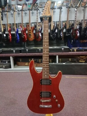 Samick LSR-25 Red HH Electric Guitar w/Gig Bag *** FREE SHIPPING *** - Image 1 of 4