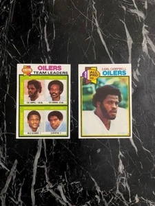 1979 Topps Football Houston Oilers Team Set 11ct Earl Campbell Rookie - Picture 1 of 4