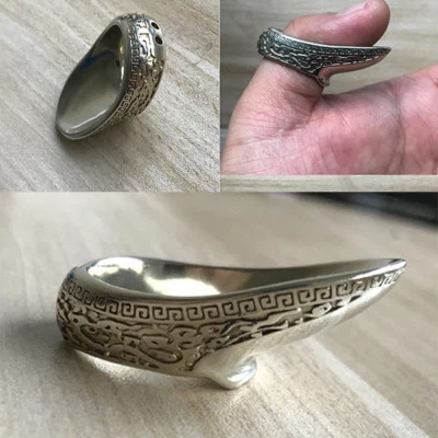 1pcs Cupronickel Thumb Finger Ring Buckle For Archery Hand Decoration Toxophily - Image 1 of 4