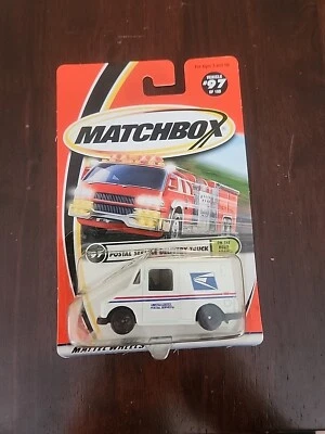 2000 Matchbox Postal Service Delivery Truck #97 Mattel USPS Mail Truck Toy Car Foto 1 de 2