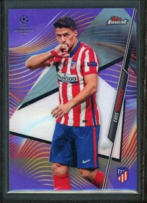 2021 LUIS SUAREZ /250 TOPPS FINEST UEFA CHAMPIONS LEAGUE - Image 1 of 2