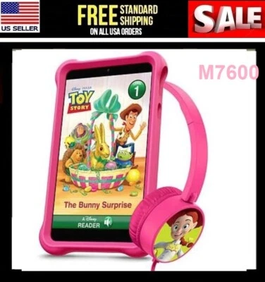Packard Bell Disney airBook 7" Kids Tablet with Headphones 16G Camera M7600-PINK